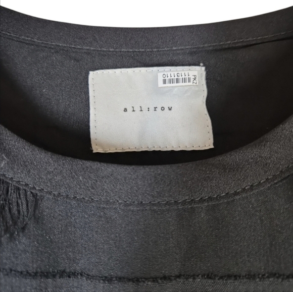 Black Fringe Knee-Length Dress Large | Vintage Charm Retro Cocktail Party Night - Picture 2 of 8